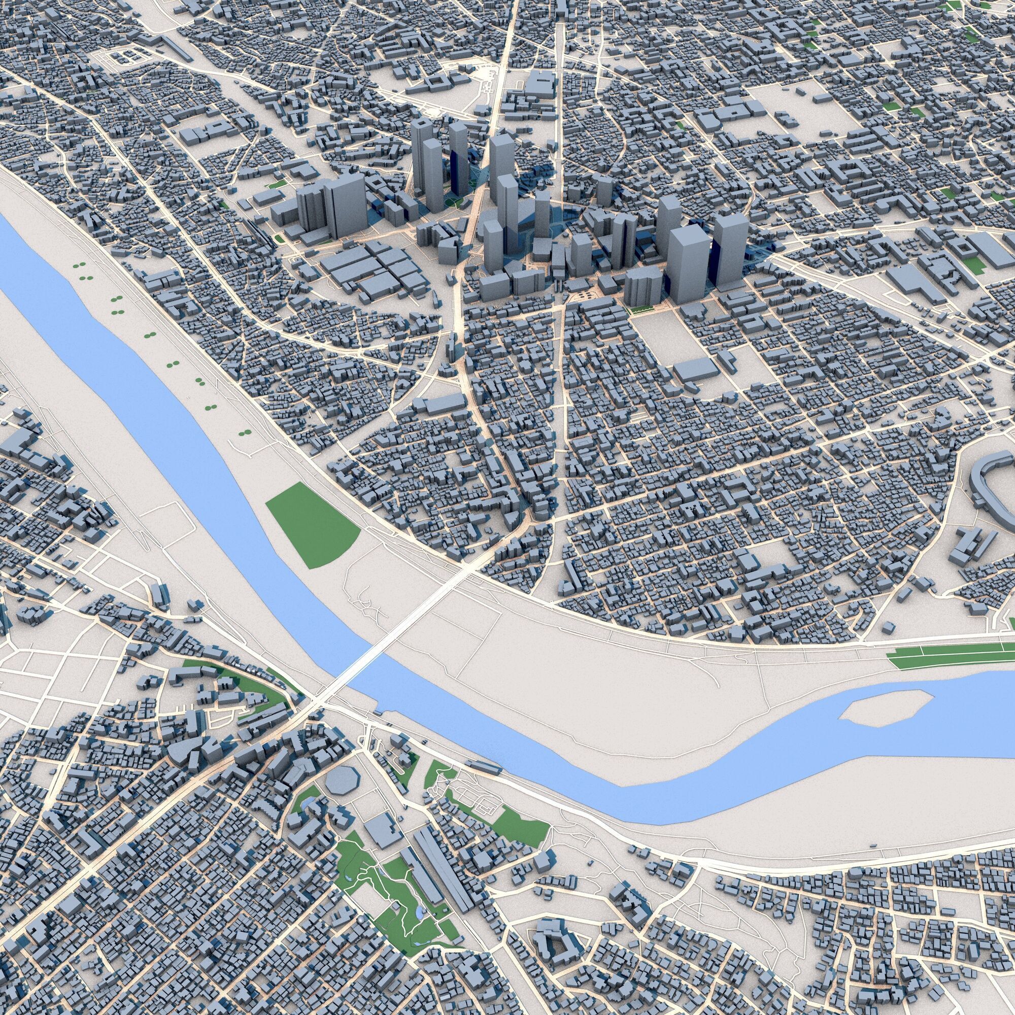 3 Tokyo City Japan  3D model_7