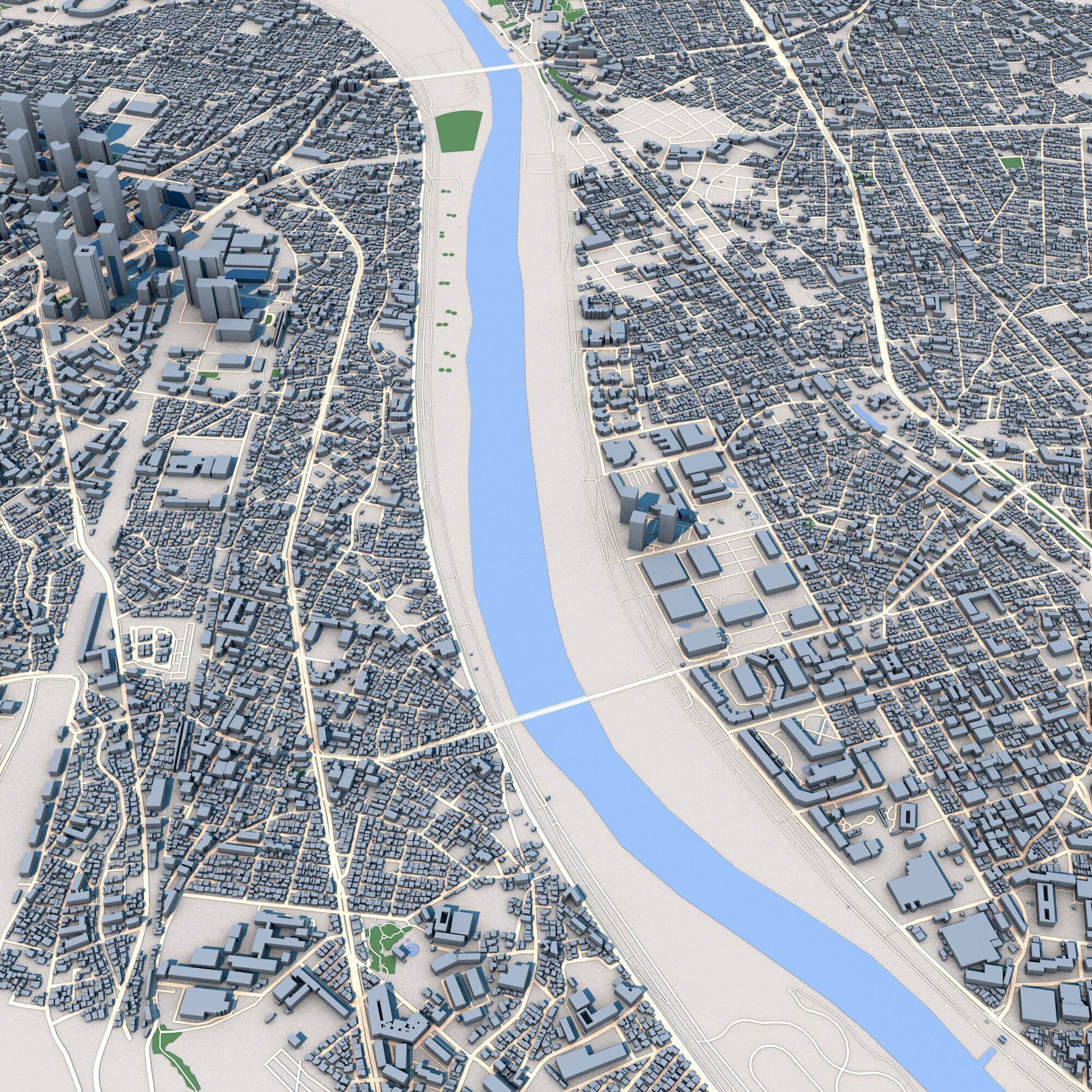 3 Tokyo City Japan  3D model_4