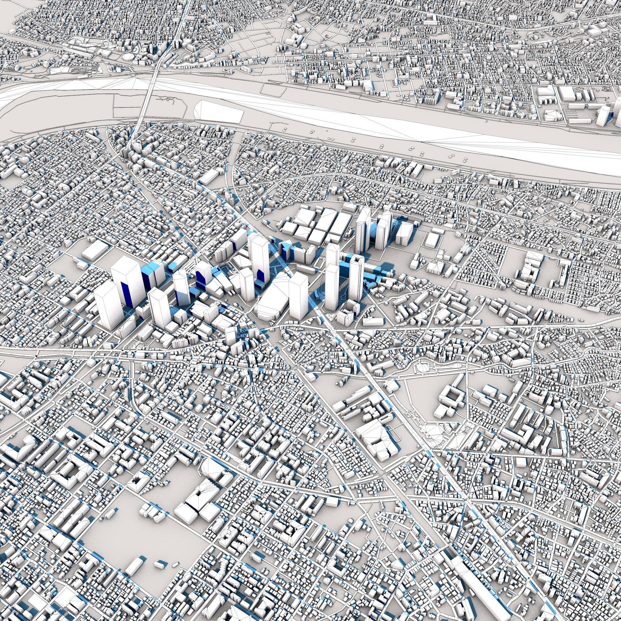 3 Tokyo City Japan  3D model_10