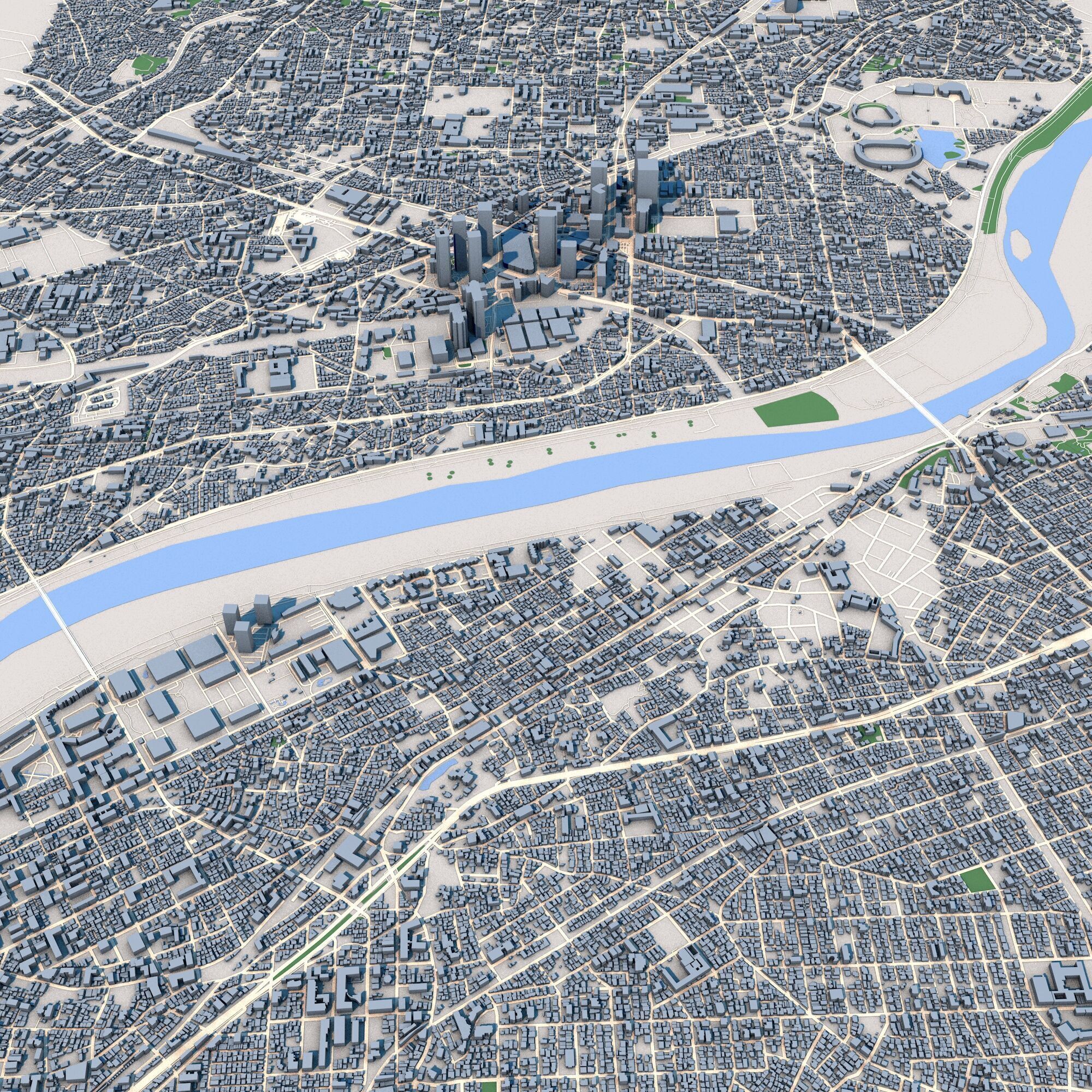 3 Tokyo City Japan  3D model_5