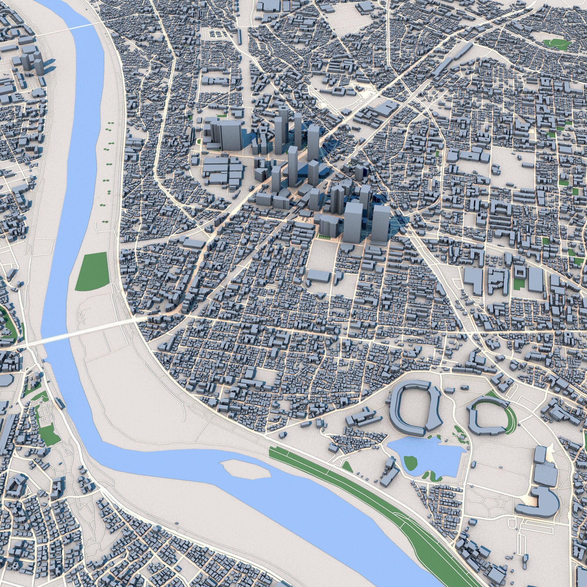 3 Tokyo City Japan  3D model_8