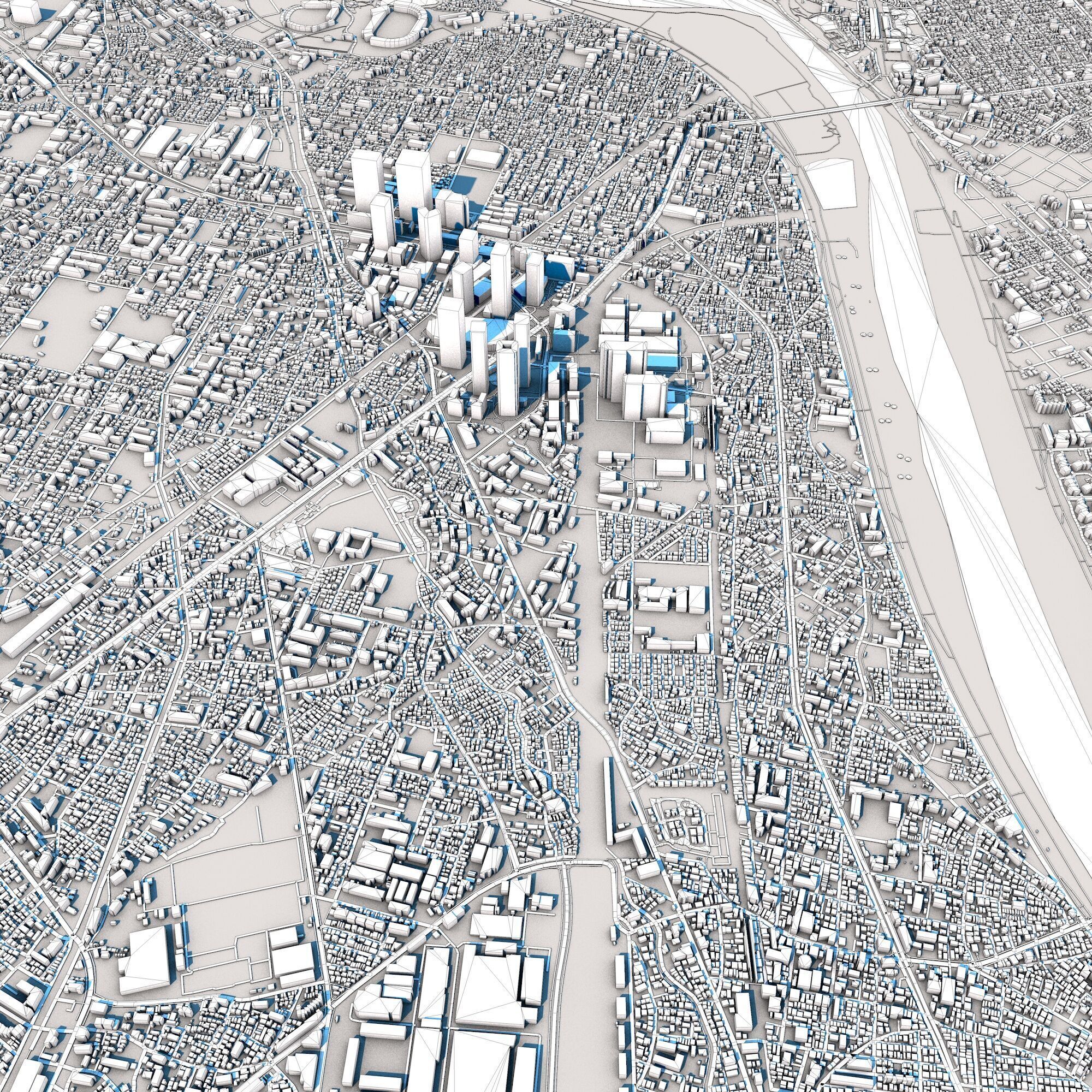 3 Tokyo City Japan  3D model_9