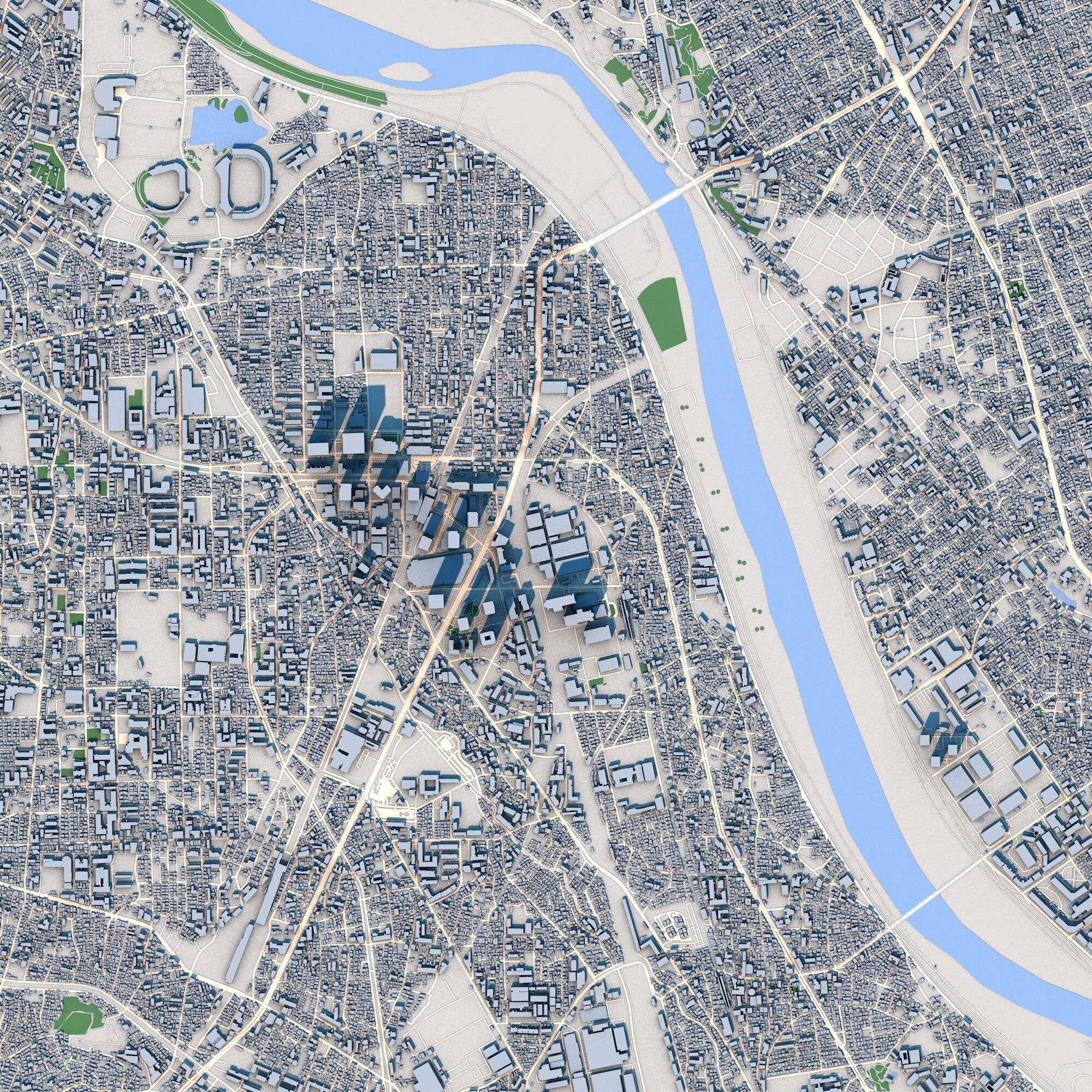 3 Tokyo City Japan  3D model_3