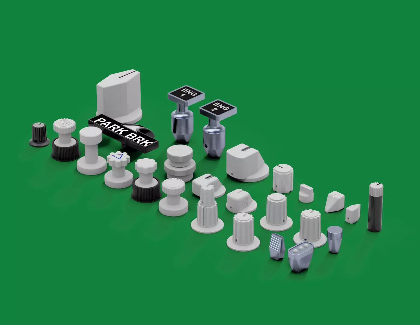 Airbus Knob 3D print model