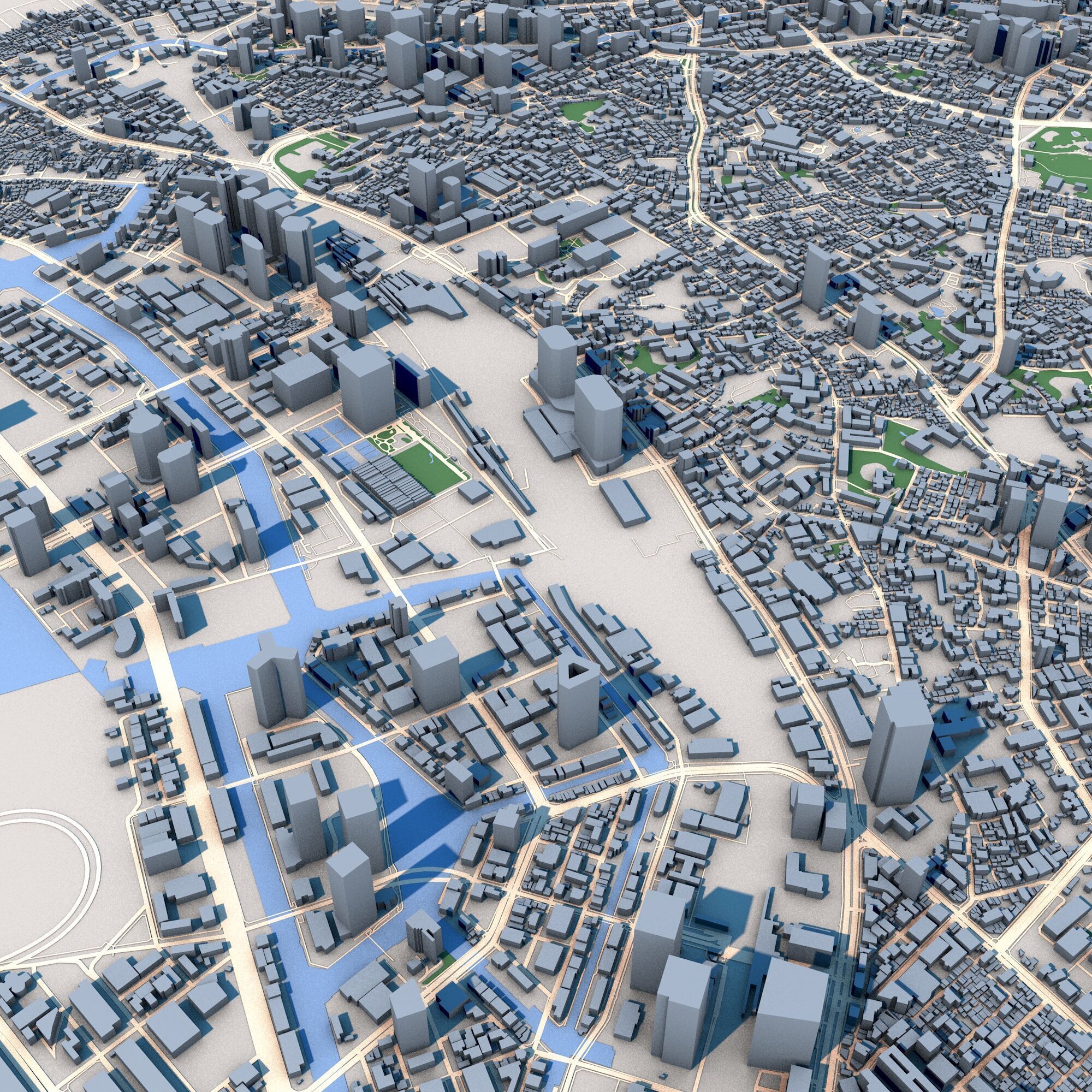 4 Tokyo City Japan  3D model_6