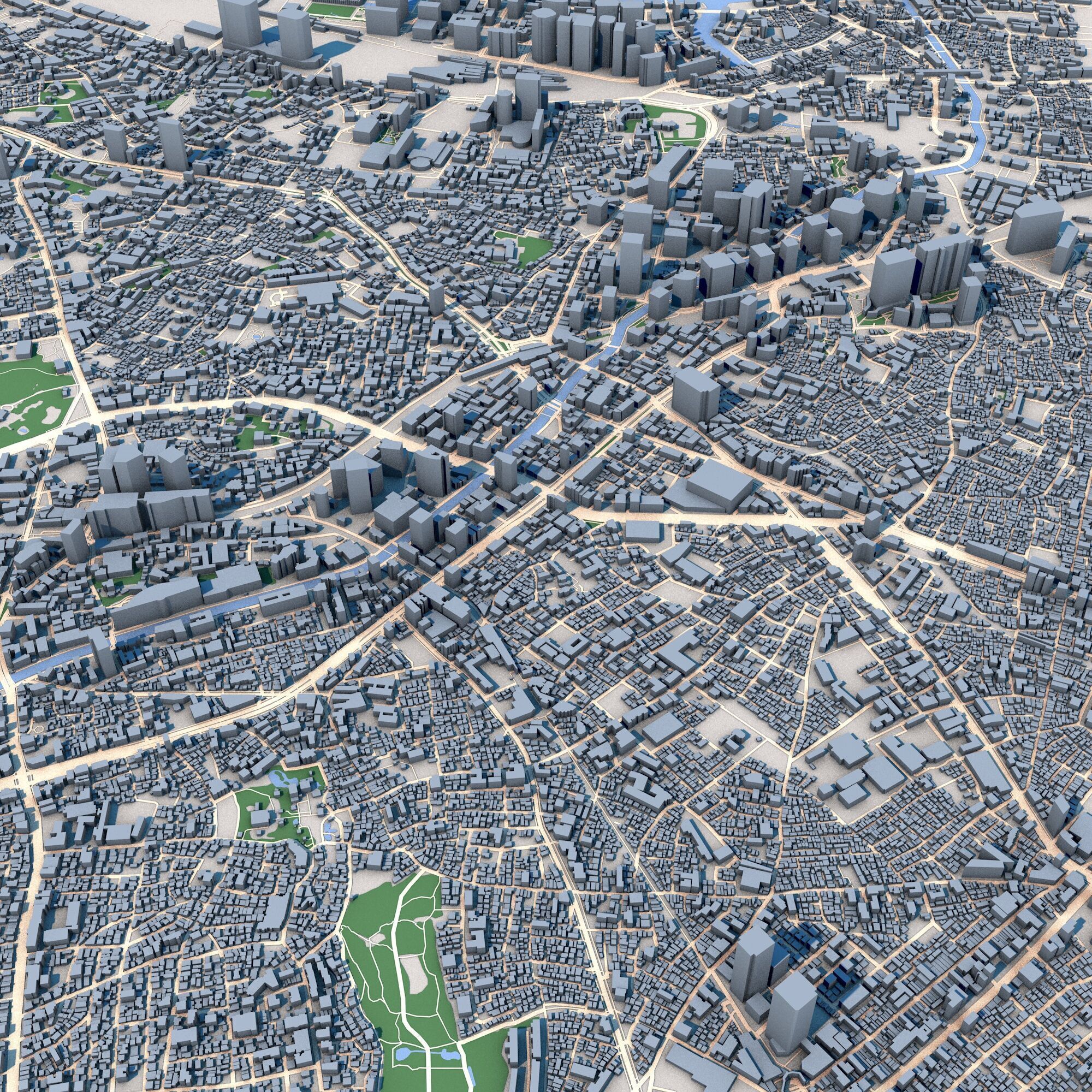 4 Tokyo City Japan  3D model_9