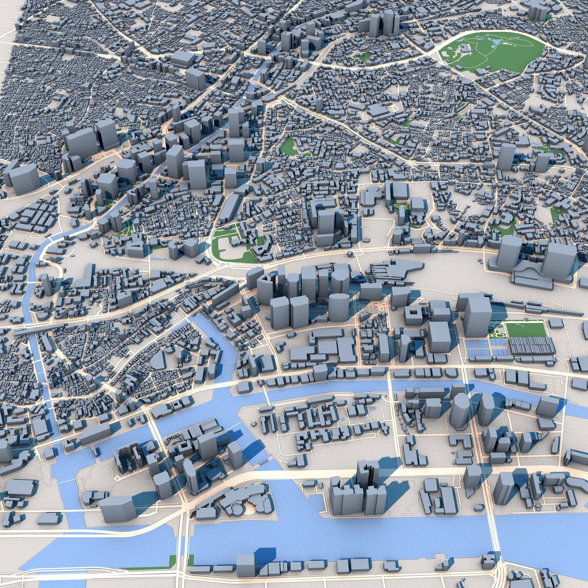 4 Tokyo City Japan  3D model_5