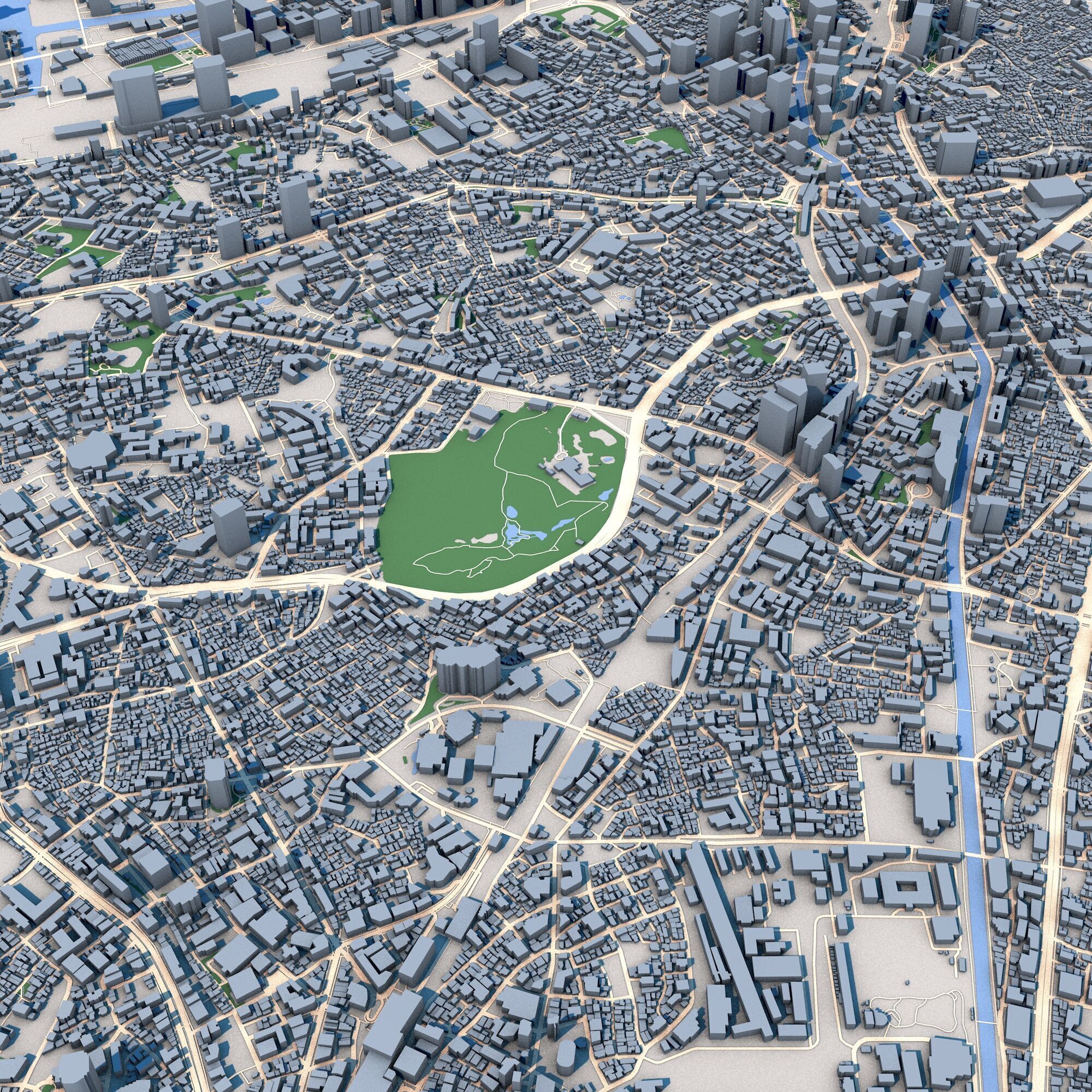 4 Tokyo City Japan  3D model_8