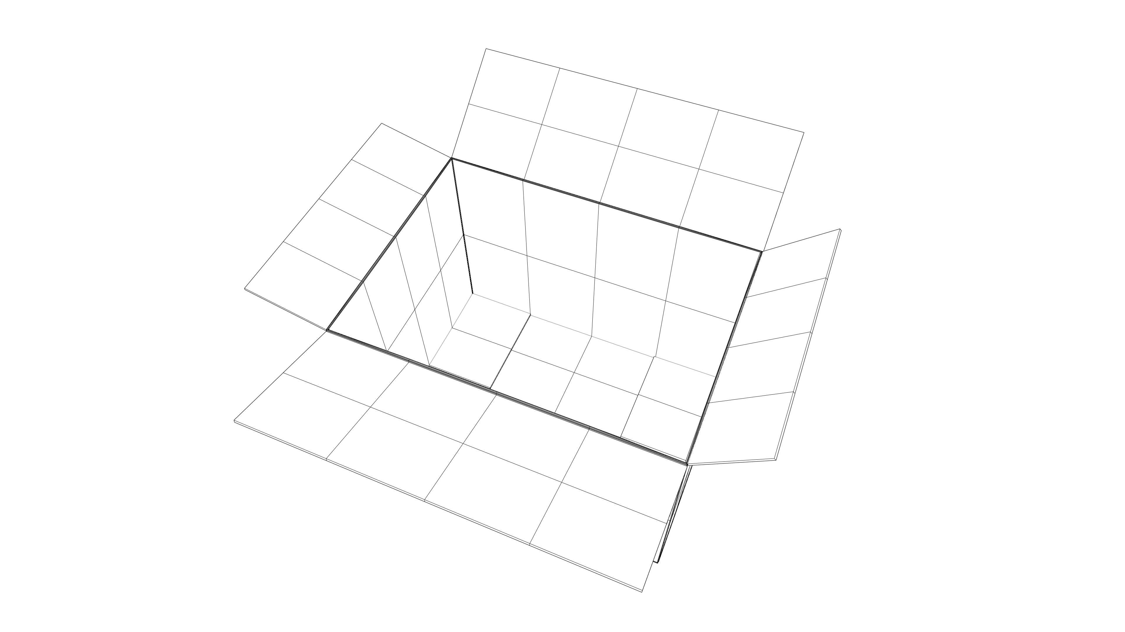 Box With Icon Low-poly 3D model_16