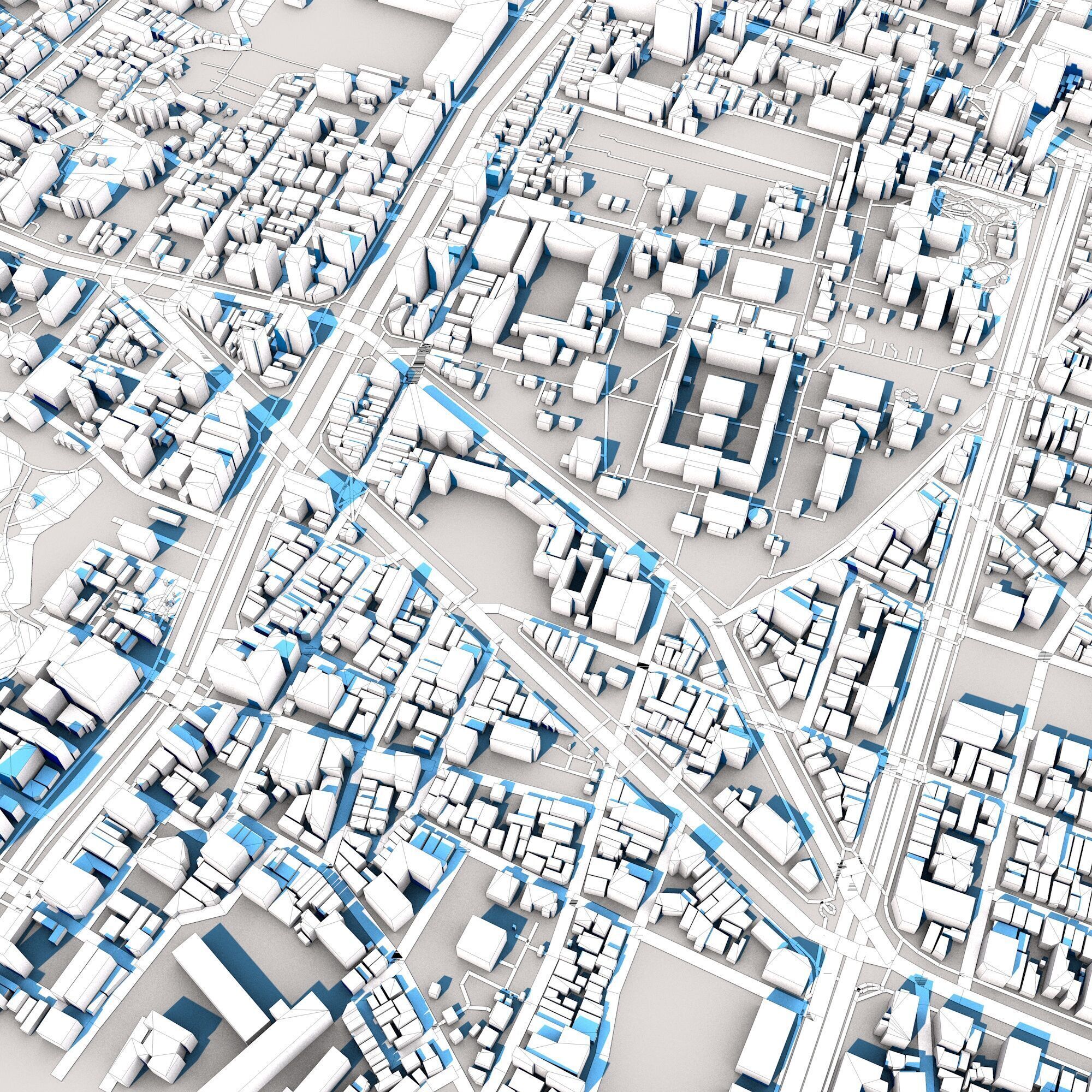 Shitennoji Temple Osaka Japan 3D model_10