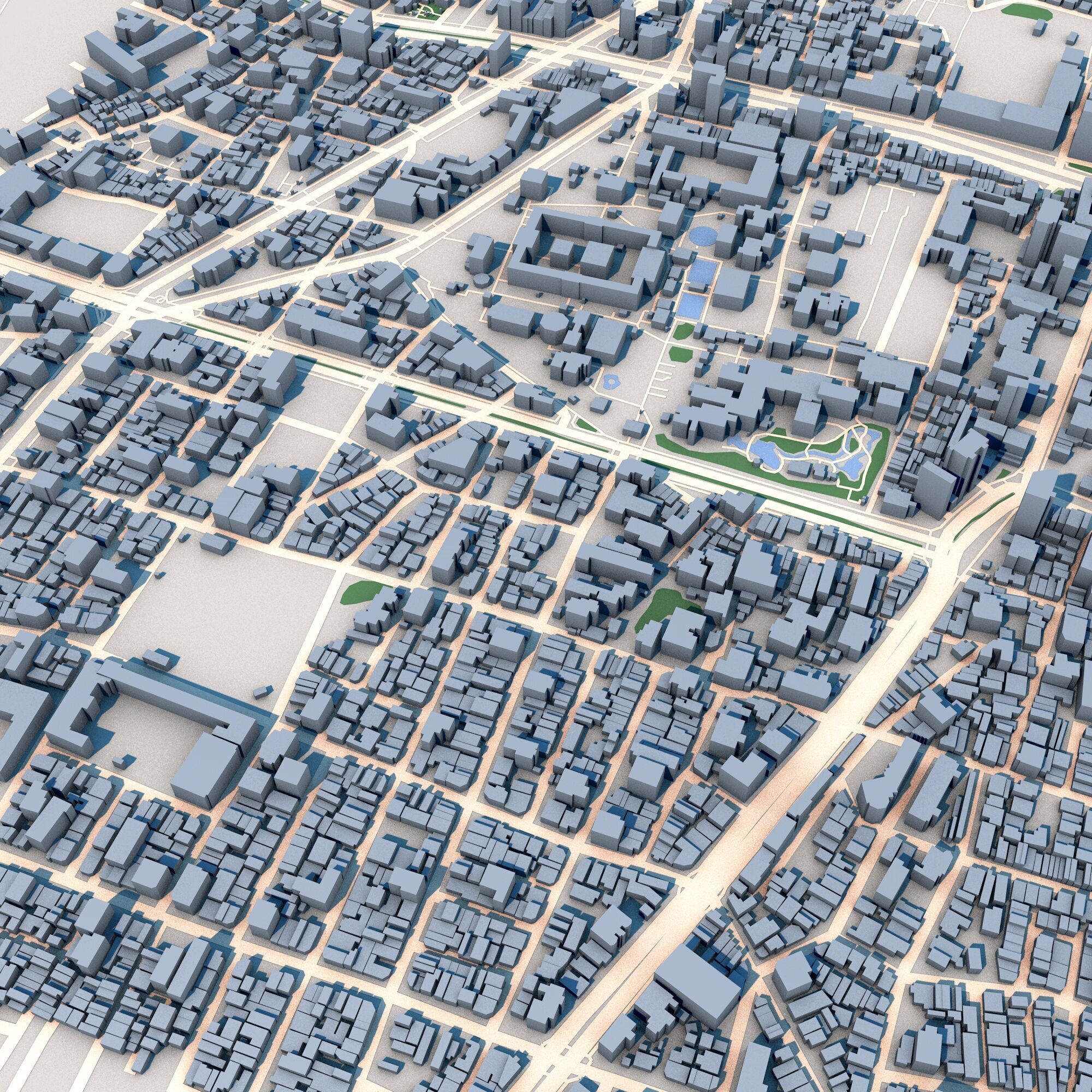 Shitennoji Temple Osaka Japan 3D model_9