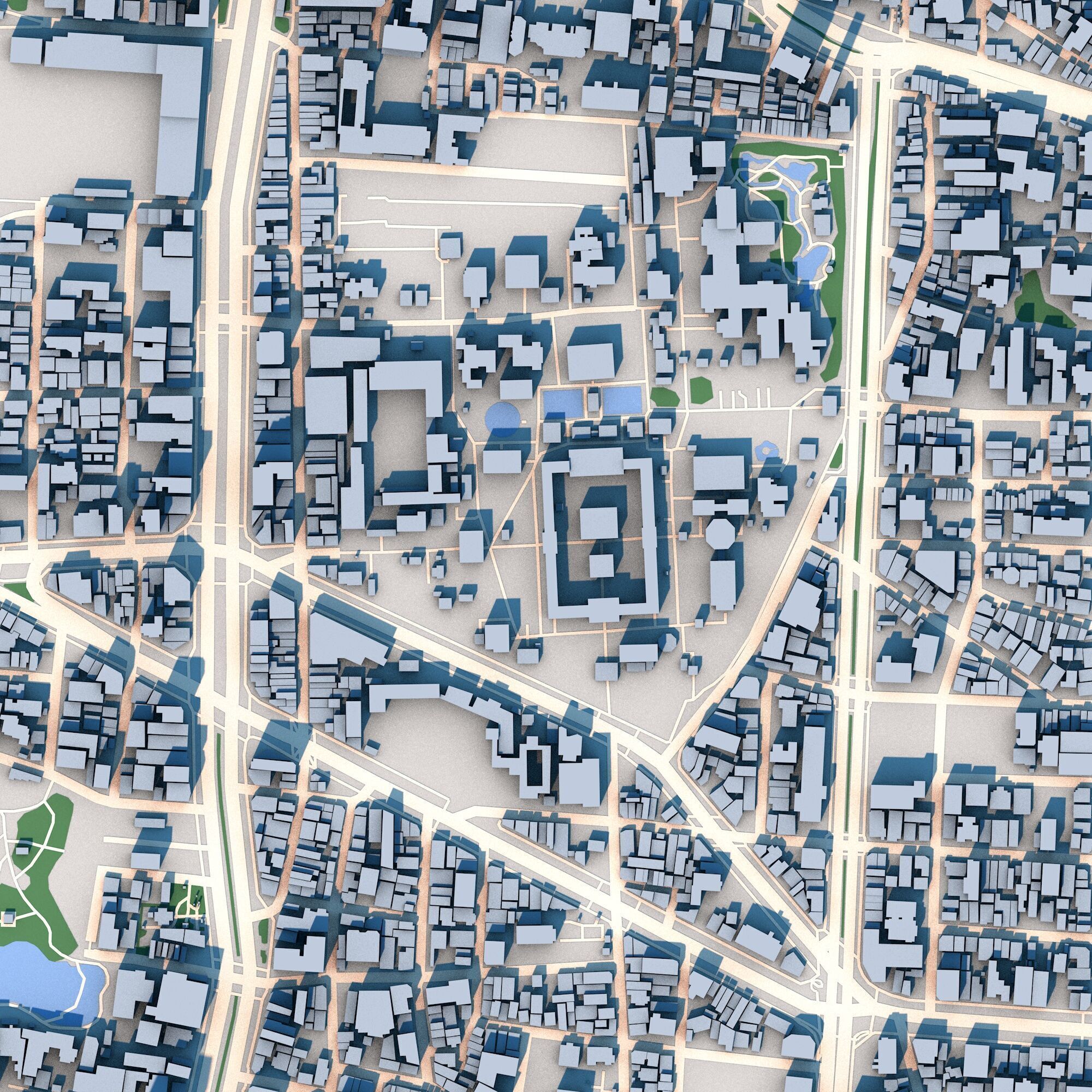 Shitennoji Temple Osaka Japan 3D model_2