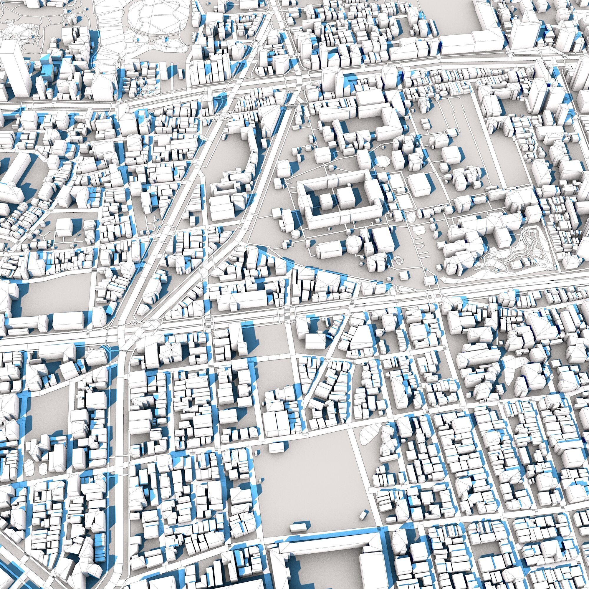 Shitennoji Temple Osaka Japan 3D model_11