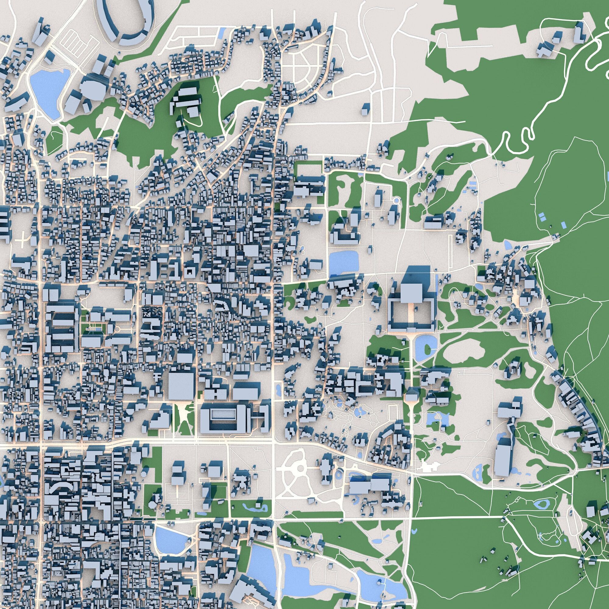 Todai-ji Buddhist temple in Nara Japan 3D model_2