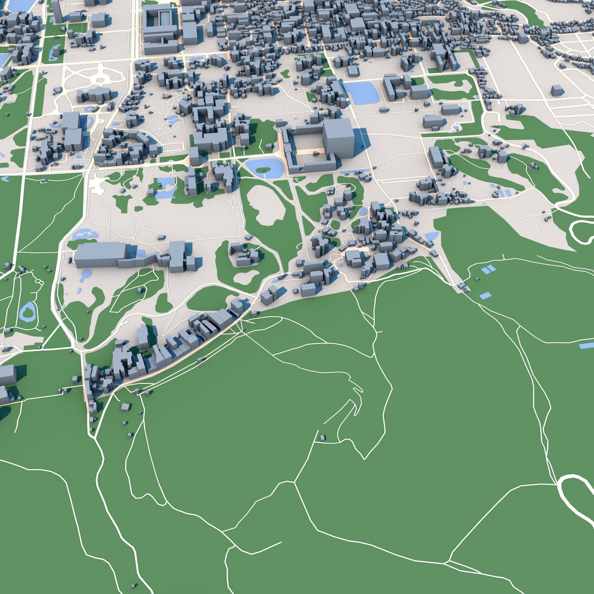 Todai-ji Buddhist temple in Nara Japan 3D model_11