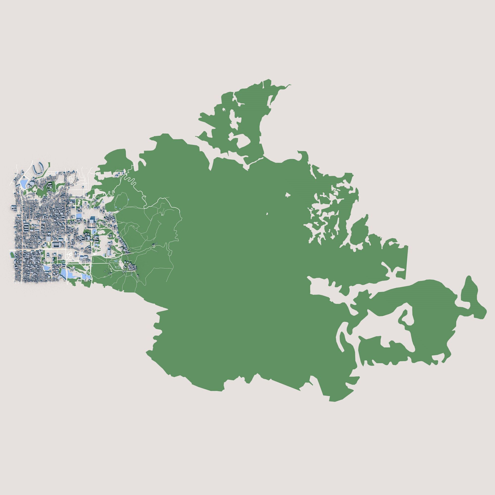 Todai-ji Buddhist temple in Nara Japan 3D model_1