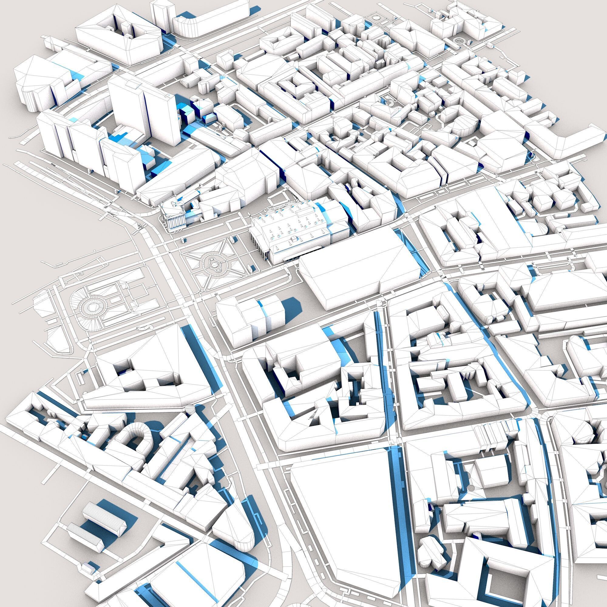 Bolshoi Theatre Moscow Russia 3D model_8