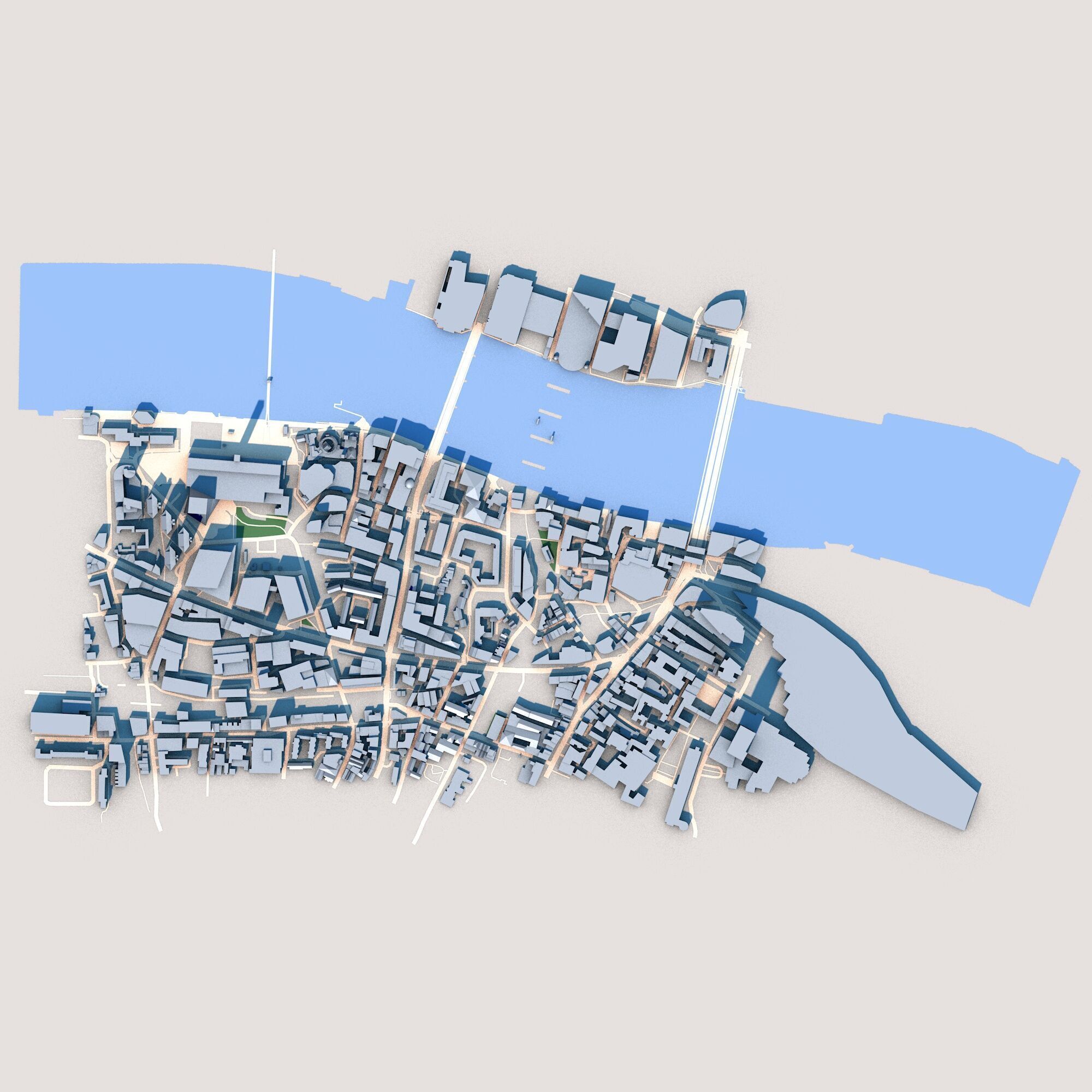 Globe Theatre London United Kingdom 3D model_1