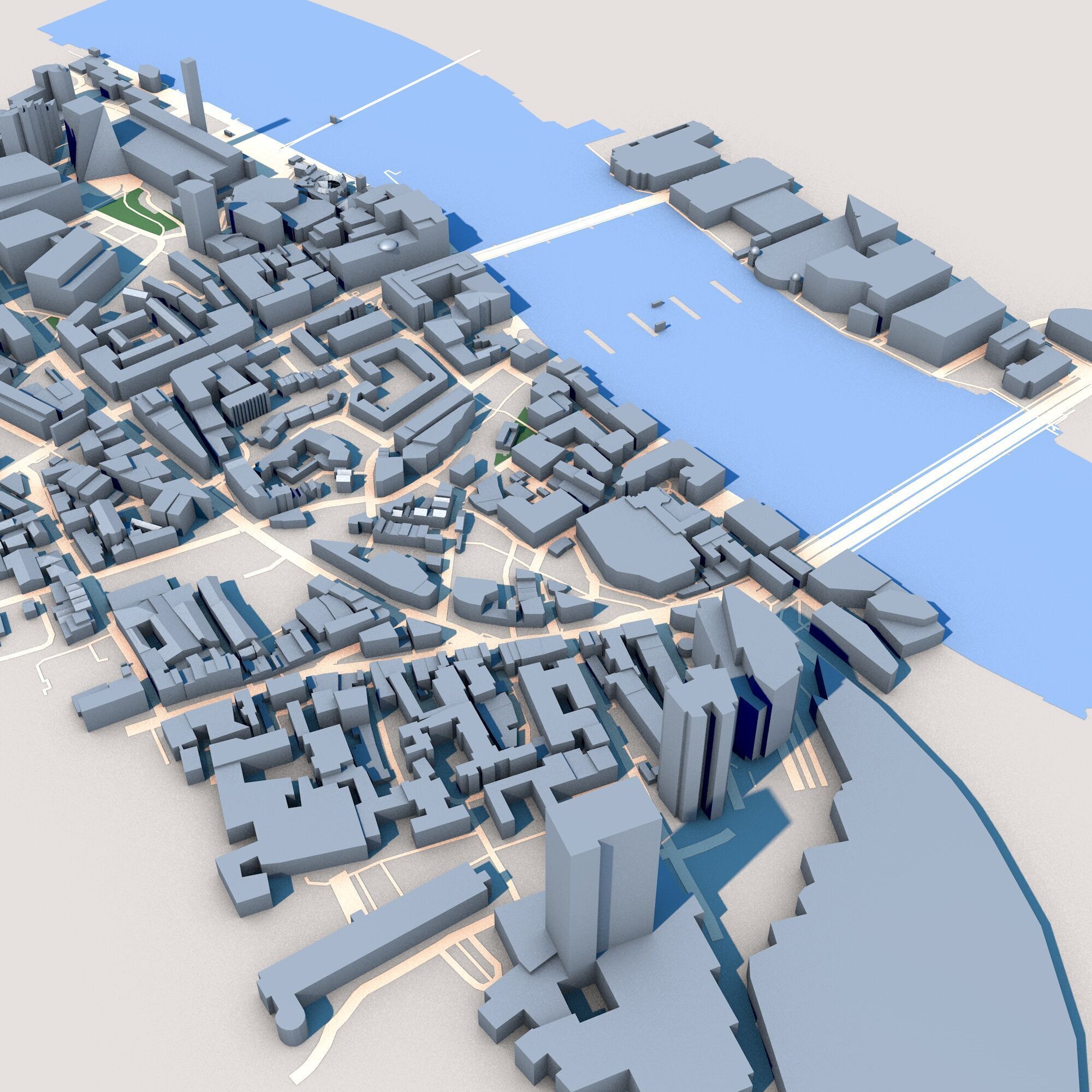 Globe Theatre London United Kingdom 3D model_5