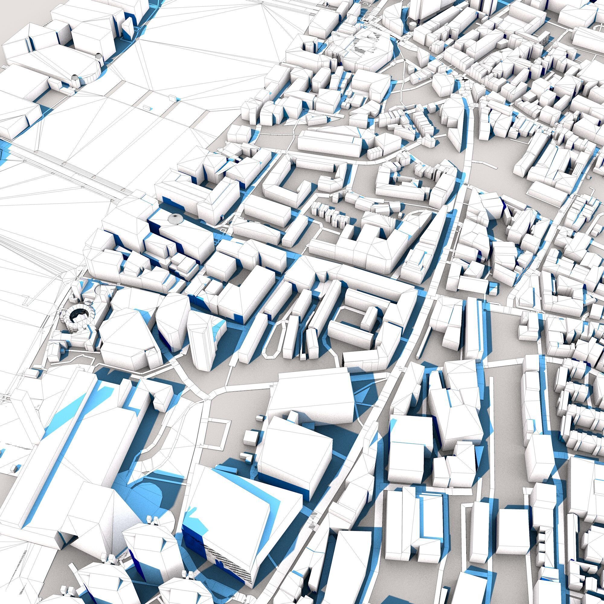 Globe Theatre London United Kingdom 3D model_10