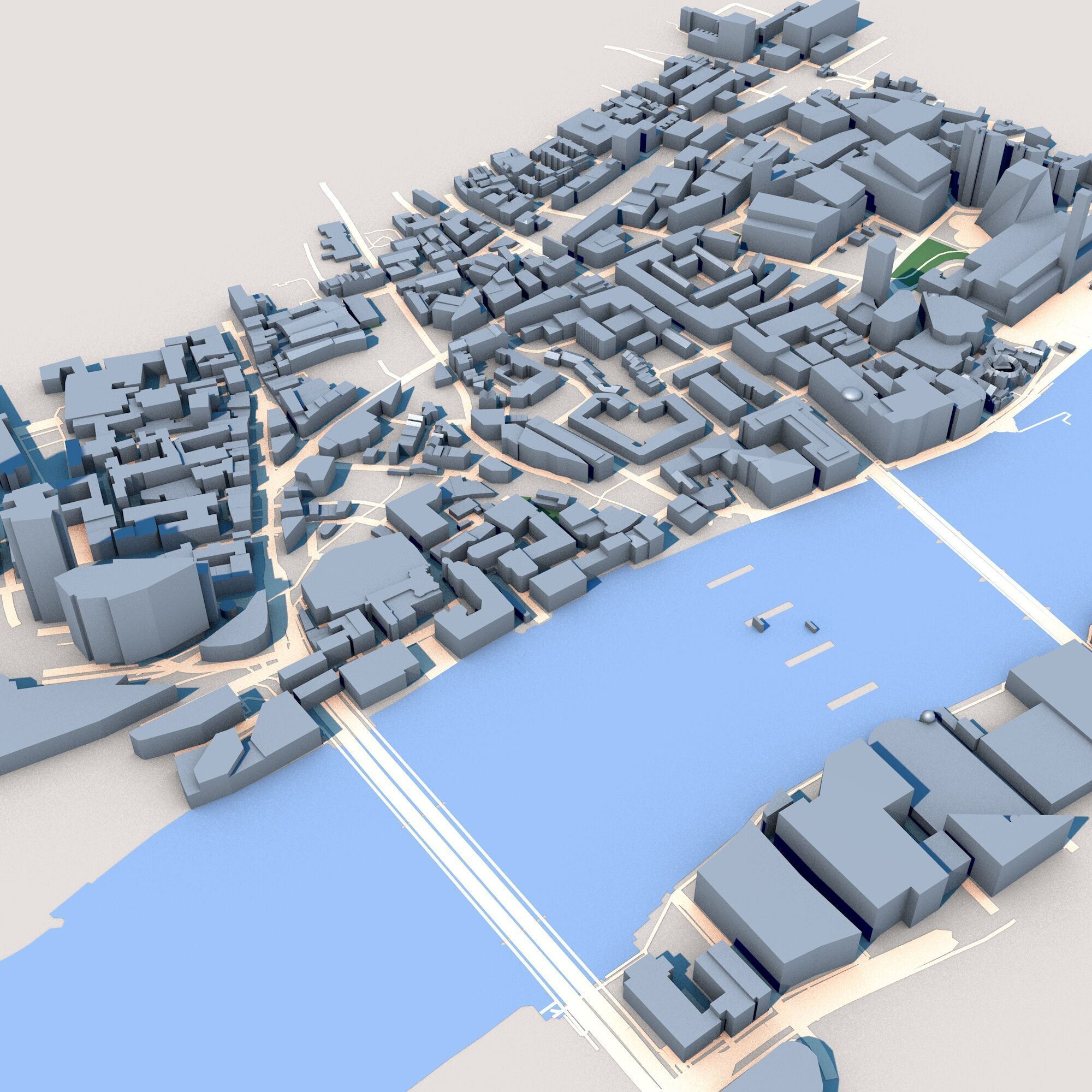 Globe Theatre London United Kingdom 3D model_6