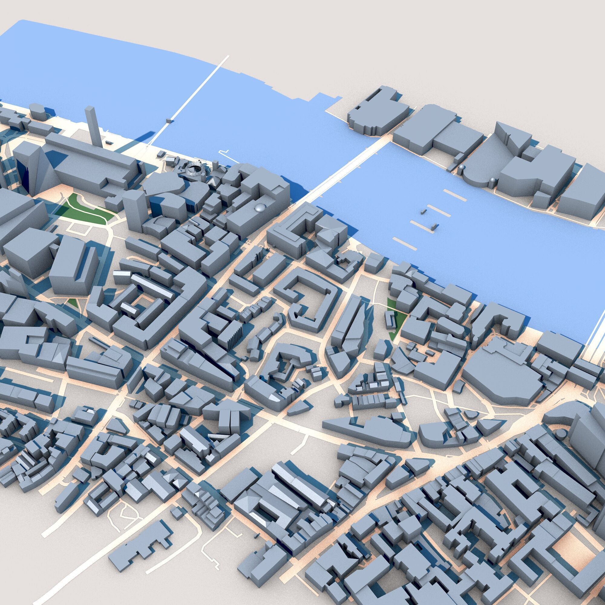 Globe Theatre London United Kingdom 3D model_3