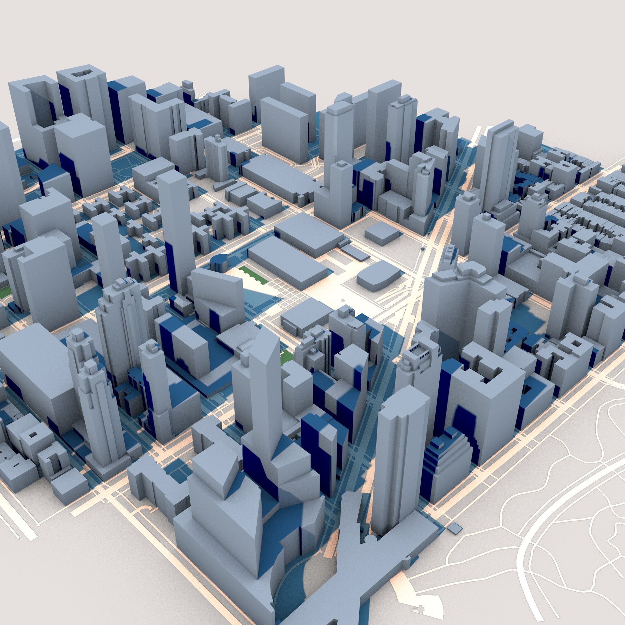 Metropolitan Opera House New York USA 3D model_4