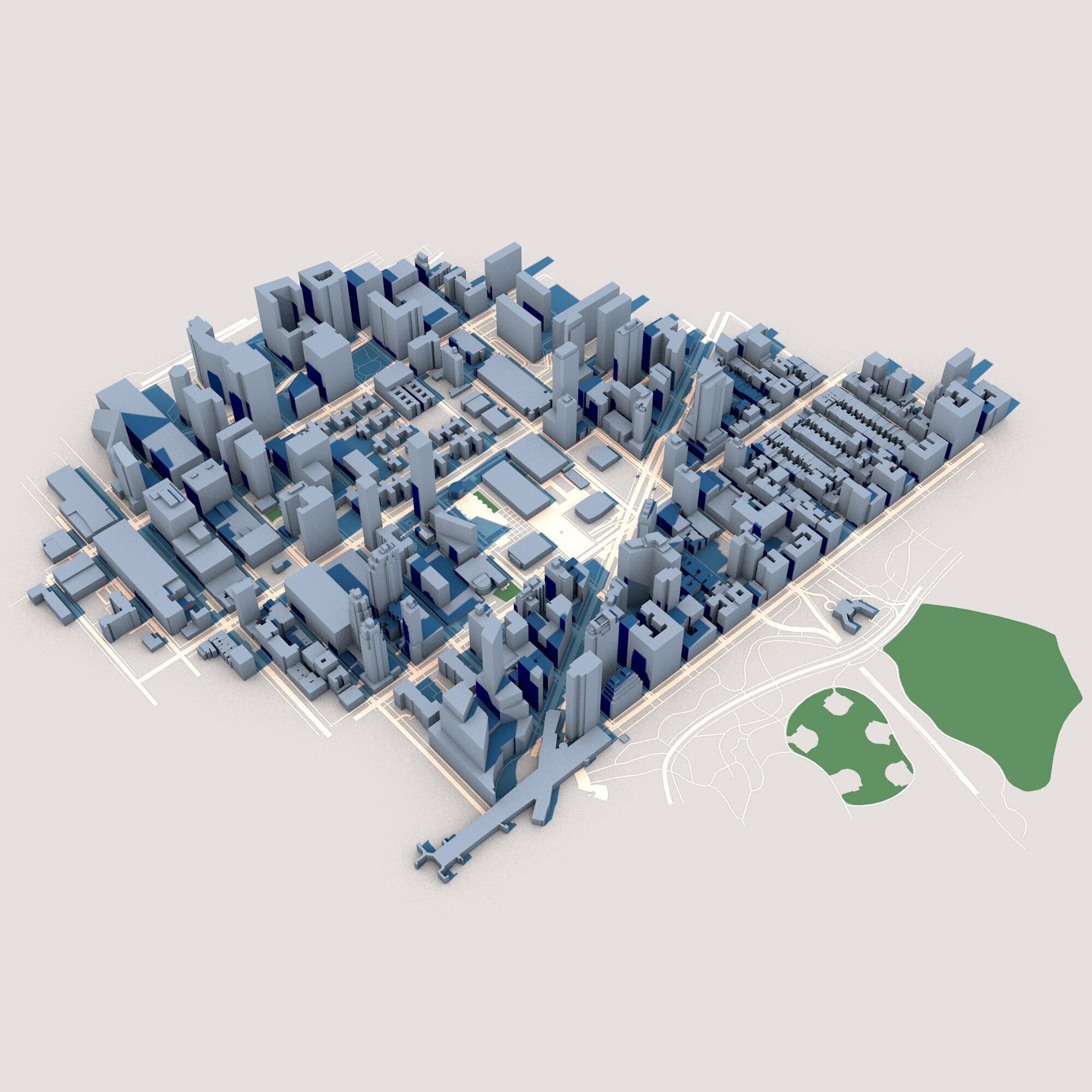 Metropolitan Opera House New York USA 3D model_3