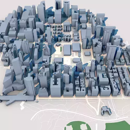 Metropolitan Opera House New York USA 3D model