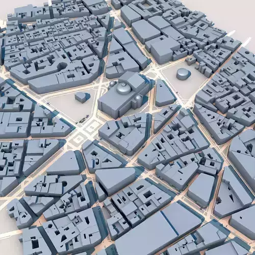 Opera Garnier Paris France 3D model