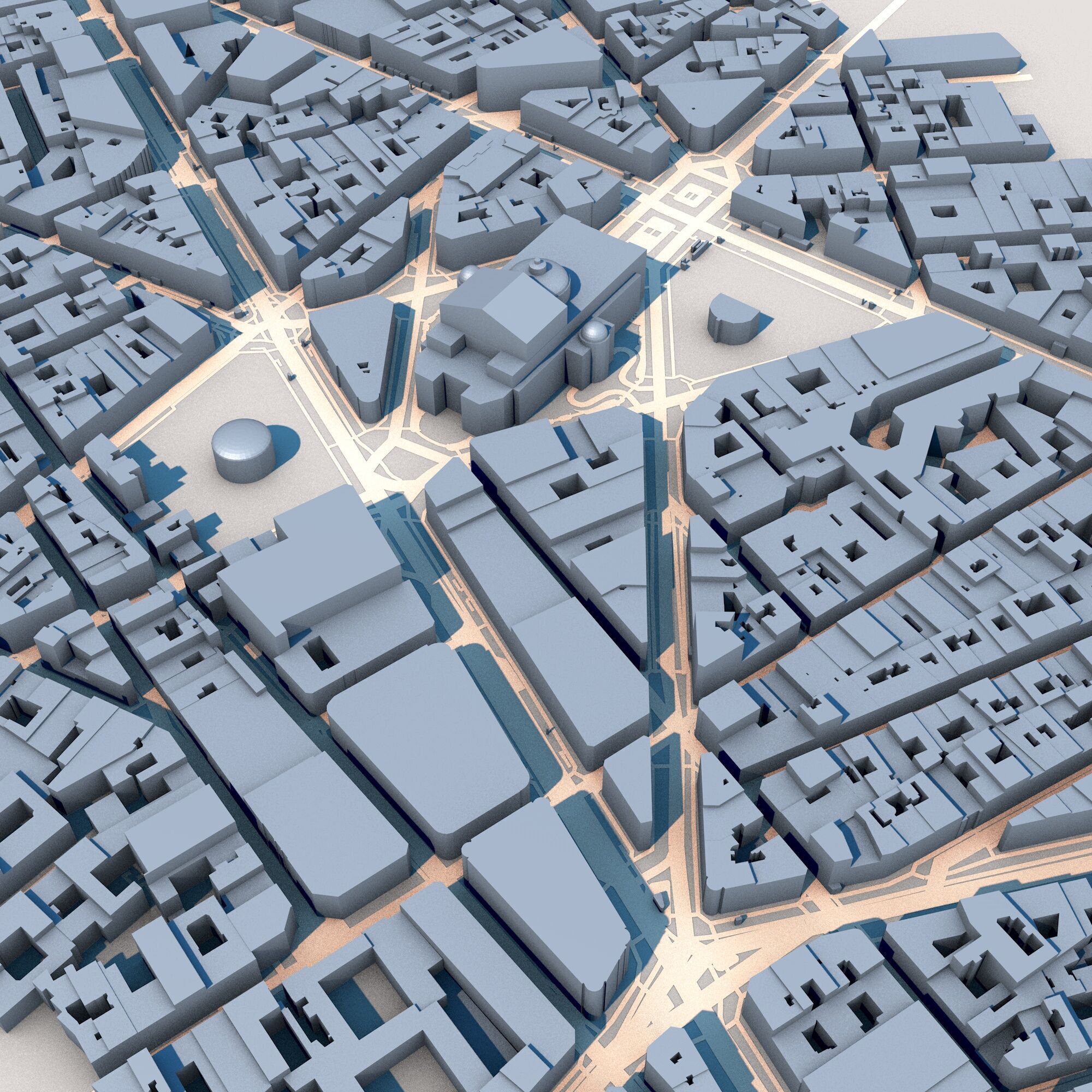 Opera Garnier Paris France 3D model_7