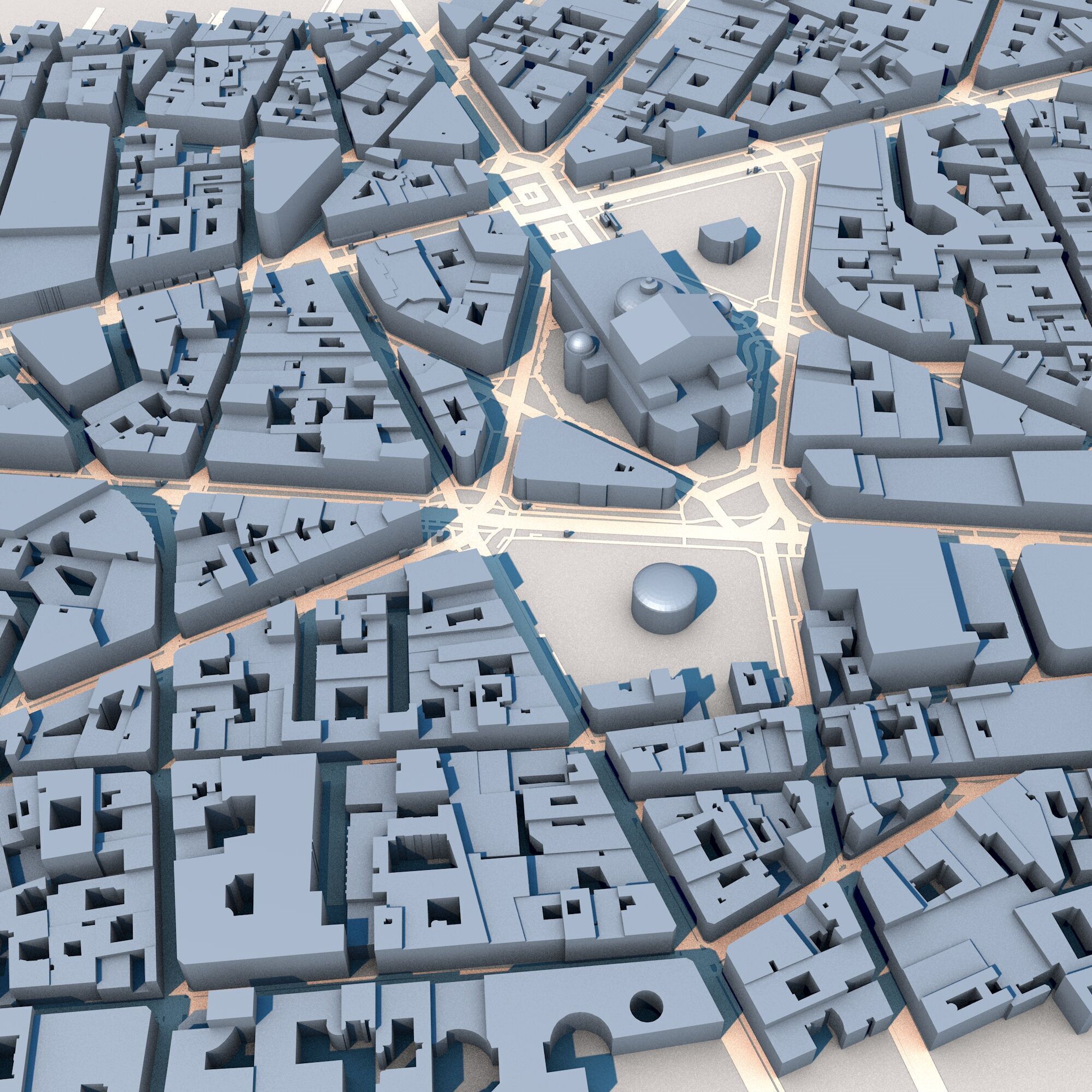 Opera Garnier Paris France 3D model_6