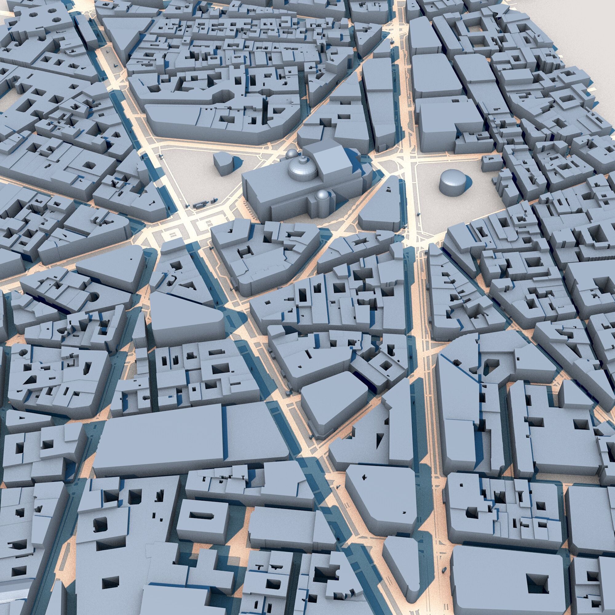 Opera Garnier Paris France 3D model_4