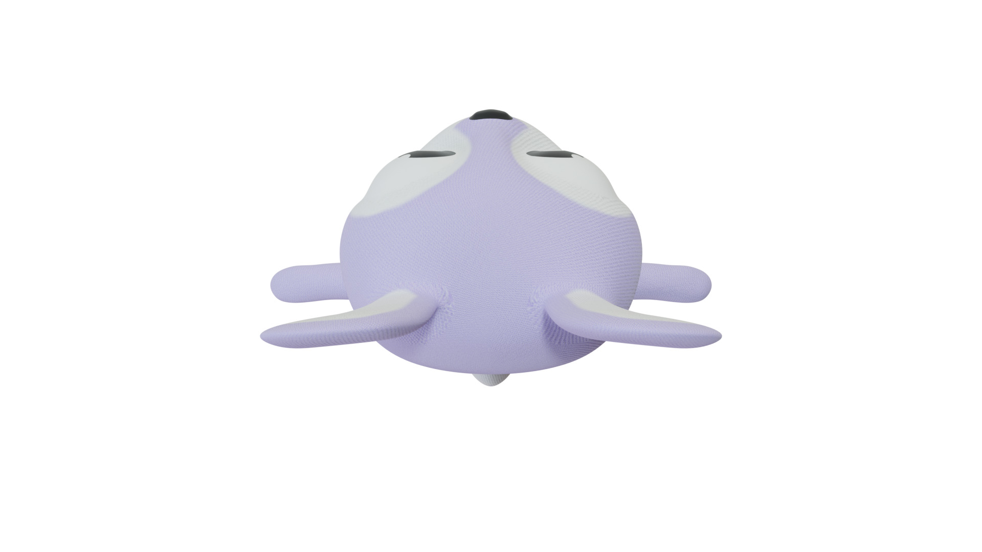 3D Cartoon Rabbit Model 3D model_5