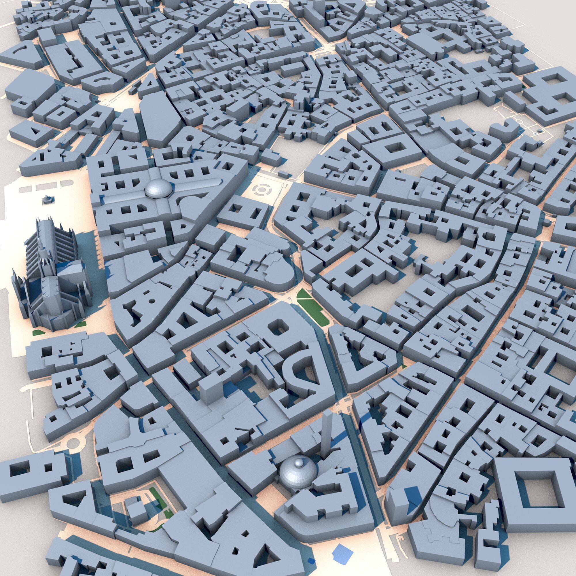 Teatro alla Scala Milan Italy 3D model_4