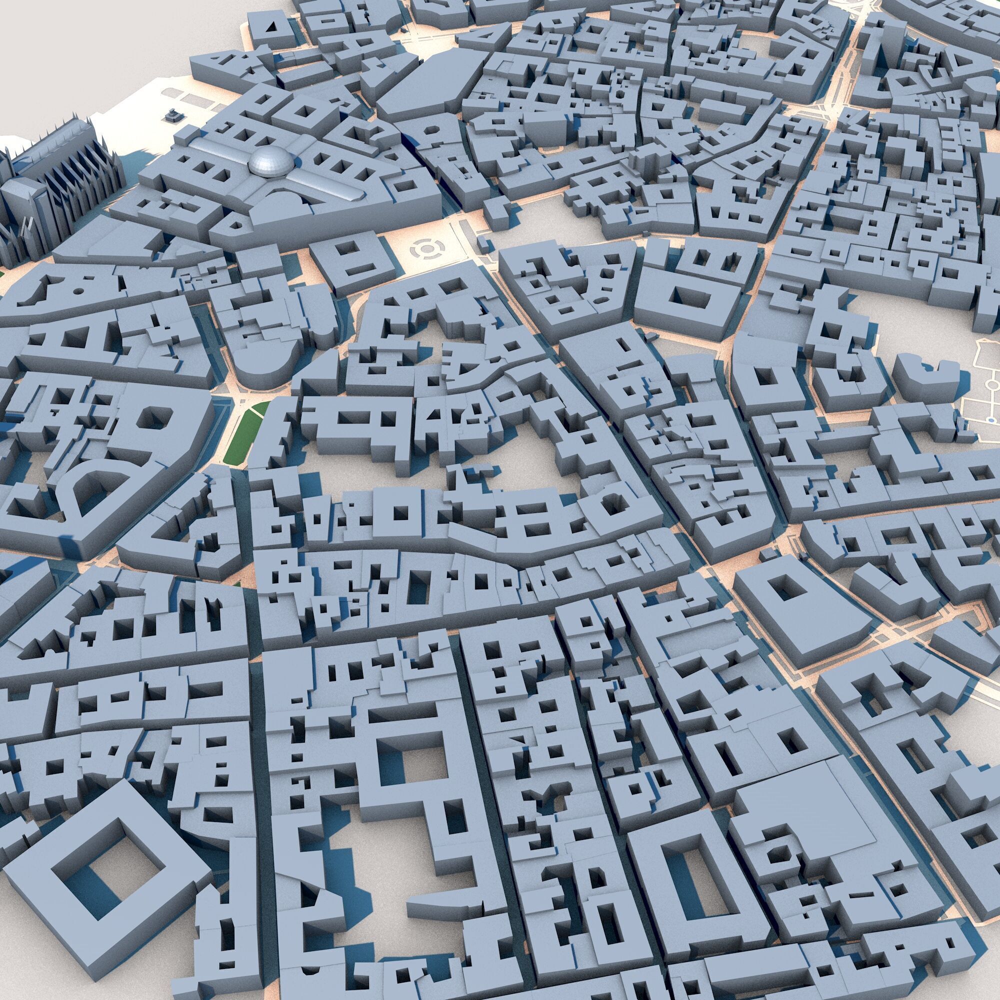 Teatro alla Scala Milan Italy 3D model_5