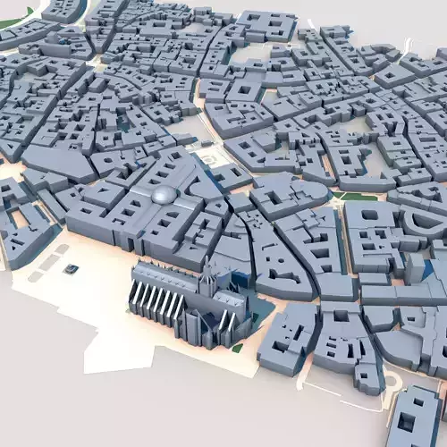 Teatro alla Scala Milan Italy 3D model