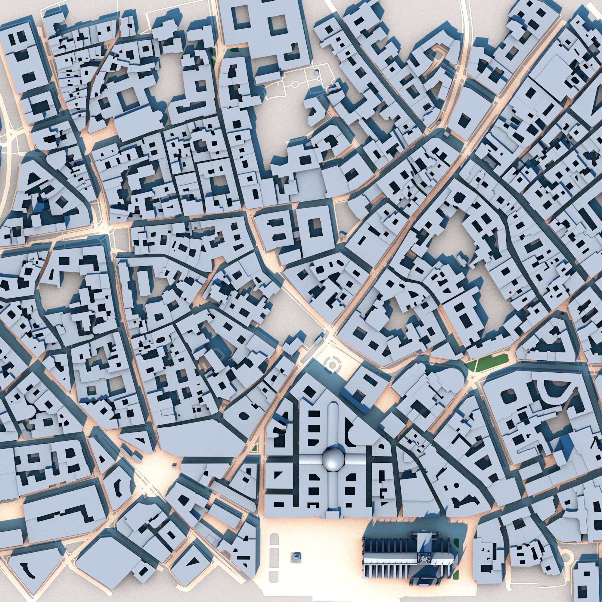 Teatro alla Scala Milan Italy 3D model_2