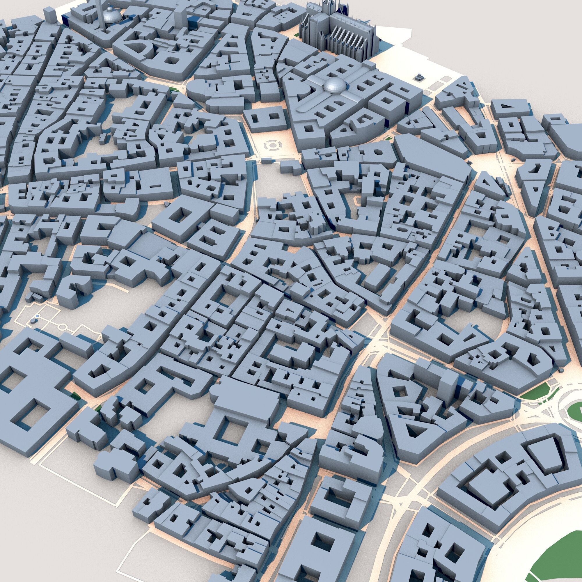 Teatro alla Scala Milan Italy 3D model_7