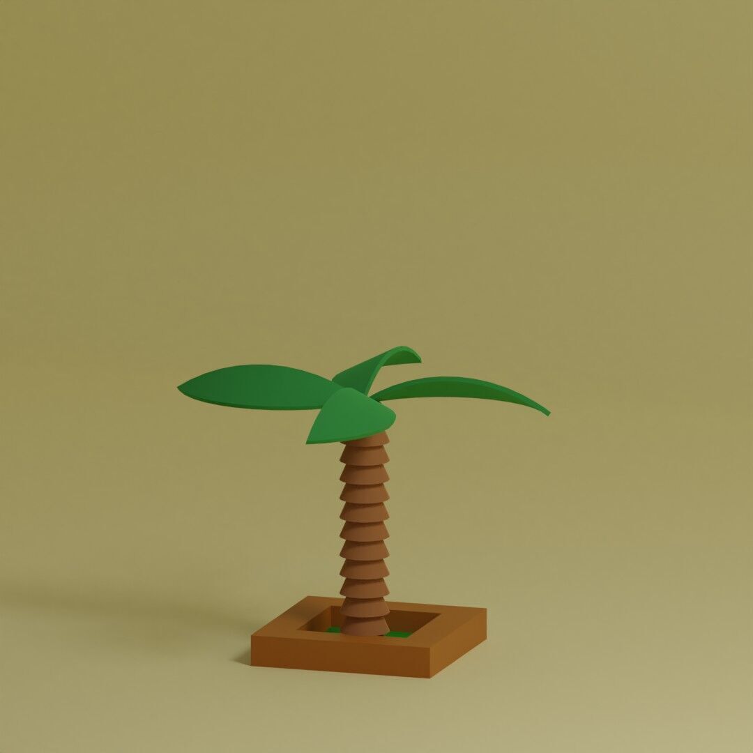 Low Poly Trees Collection - 25 trees pack 3 Low-poly 3D model_26