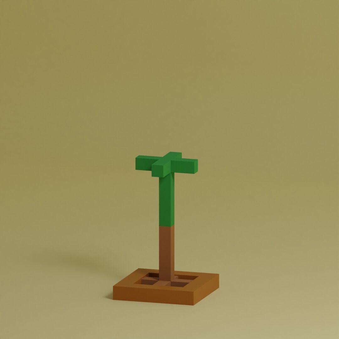 Low Poly Trees Collection - 25 trees pack 3 Low-poly 3D model_7