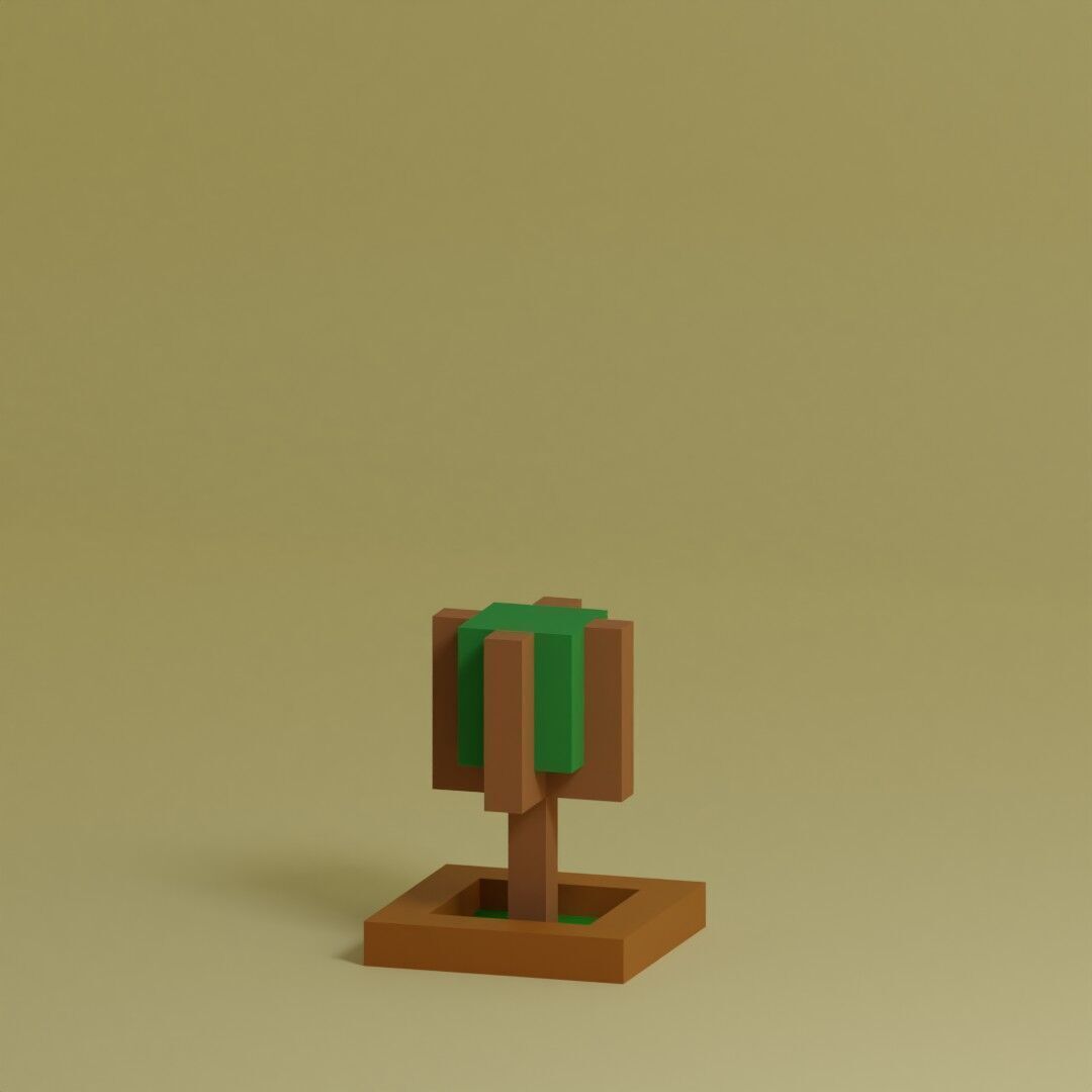 Low Poly Trees Collection - 25 trees pack 3 Low-poly 3D model_19