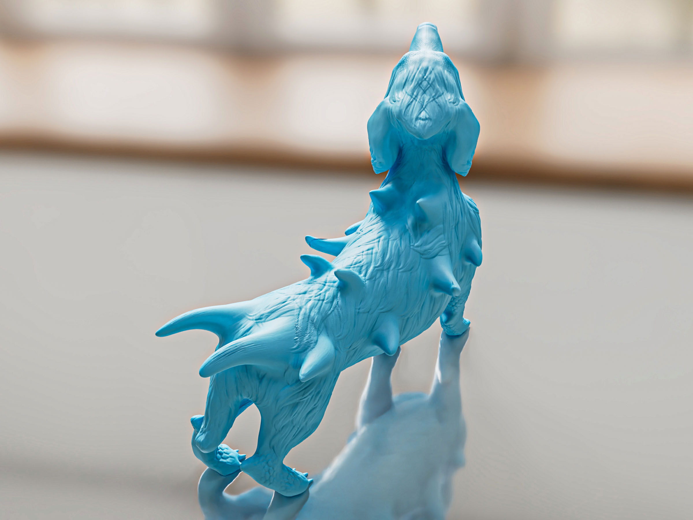 Alien Dog Toy 3D print model_3