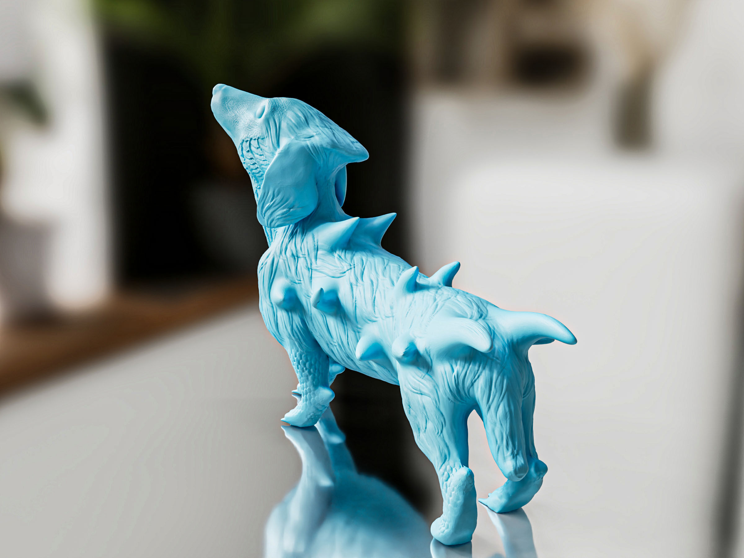 Alien Dog Toy 3D print model_2