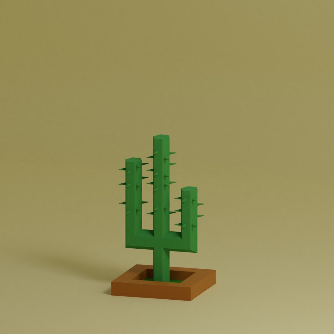 Low Poly Trees Collection - 25 trees pack 4 Low-poly 3D model_18