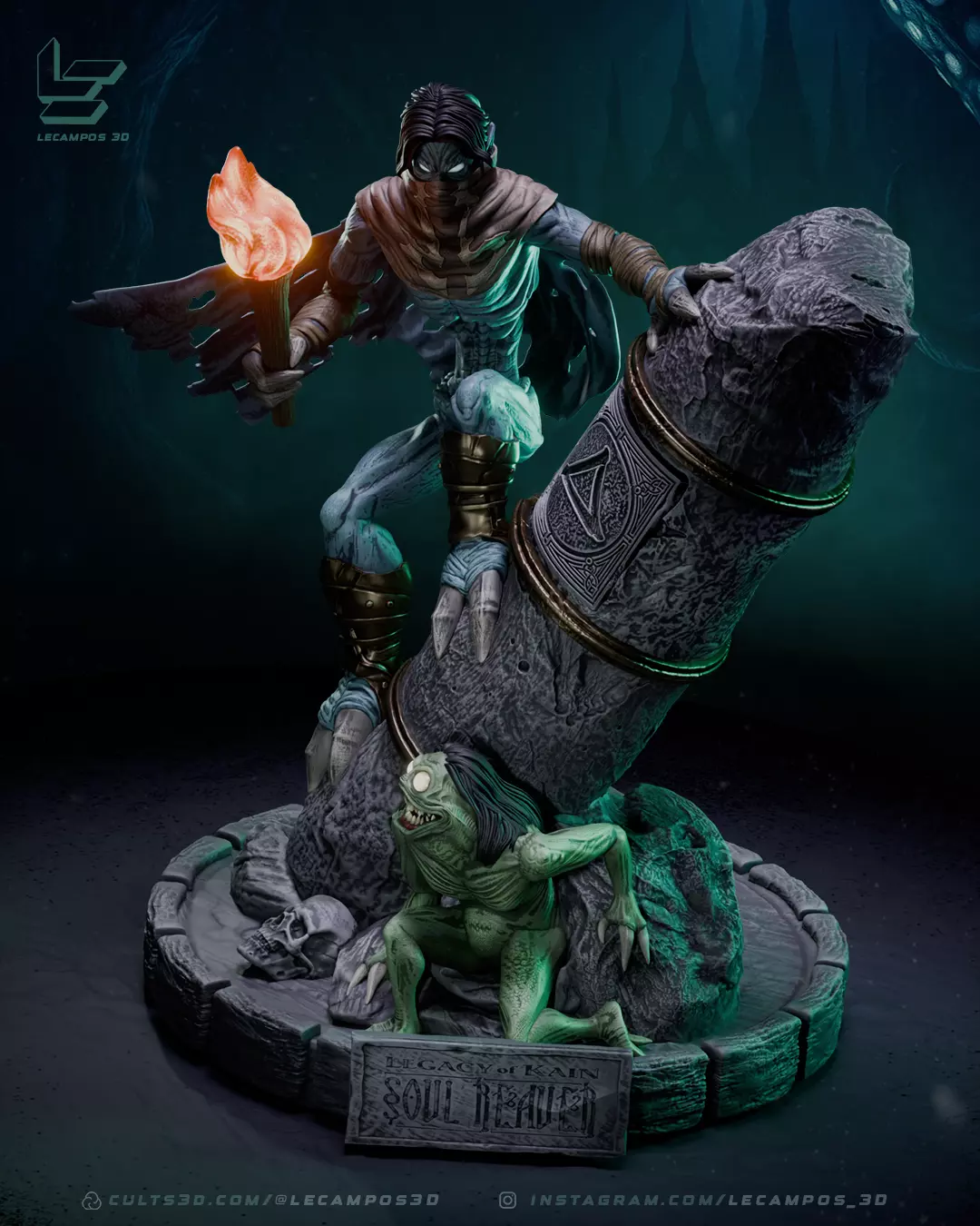 RAZIEL SOUL REAVER - LEGACY OF KAIN 3D print model_18