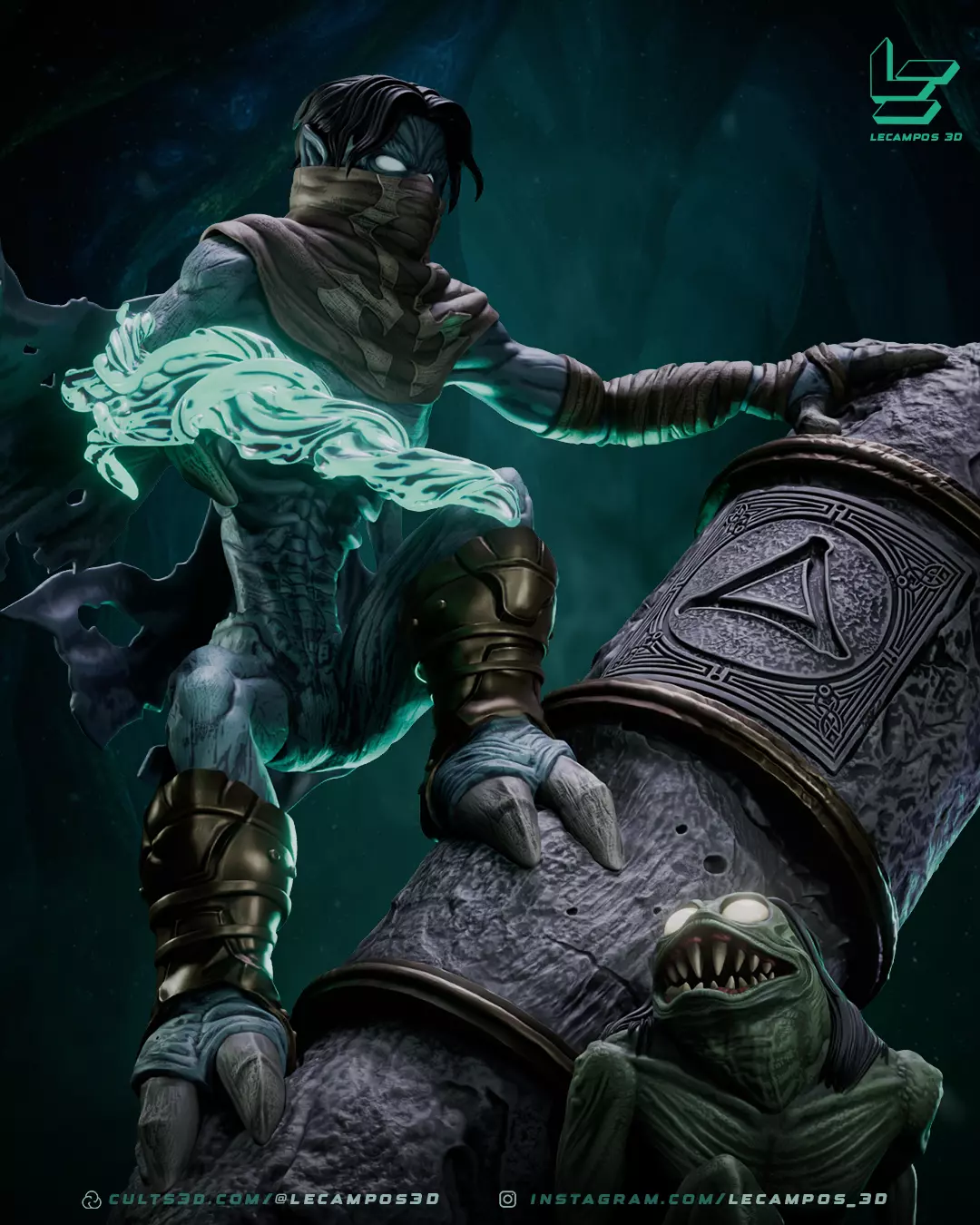 RAZIEL SOUL REAVER - LEGACY OF KAIN 3D print model_15