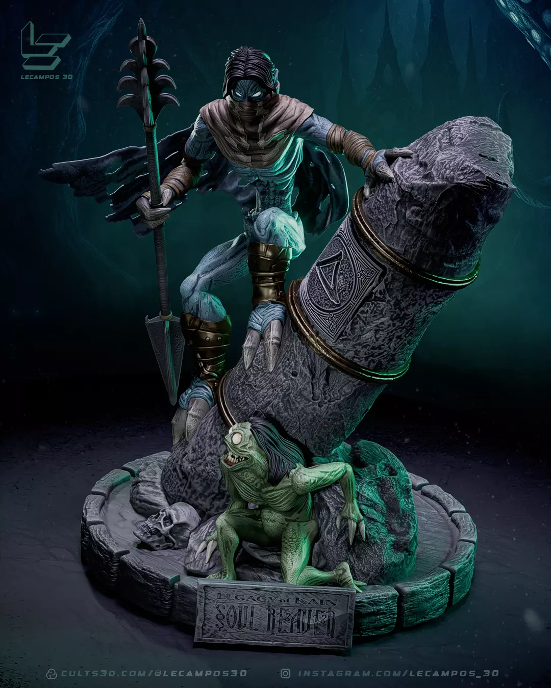 RAZIEL SOUL REAVER - LEGACY OF KAIN 3D print model_12