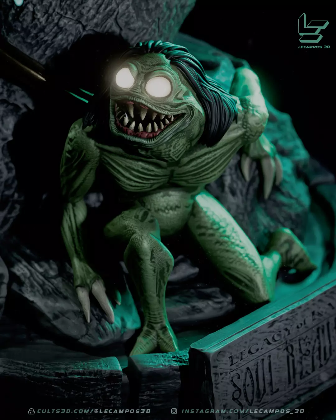 RAZIEL SOUL REAVER - LEGACY OF KAIN 3D print model_7