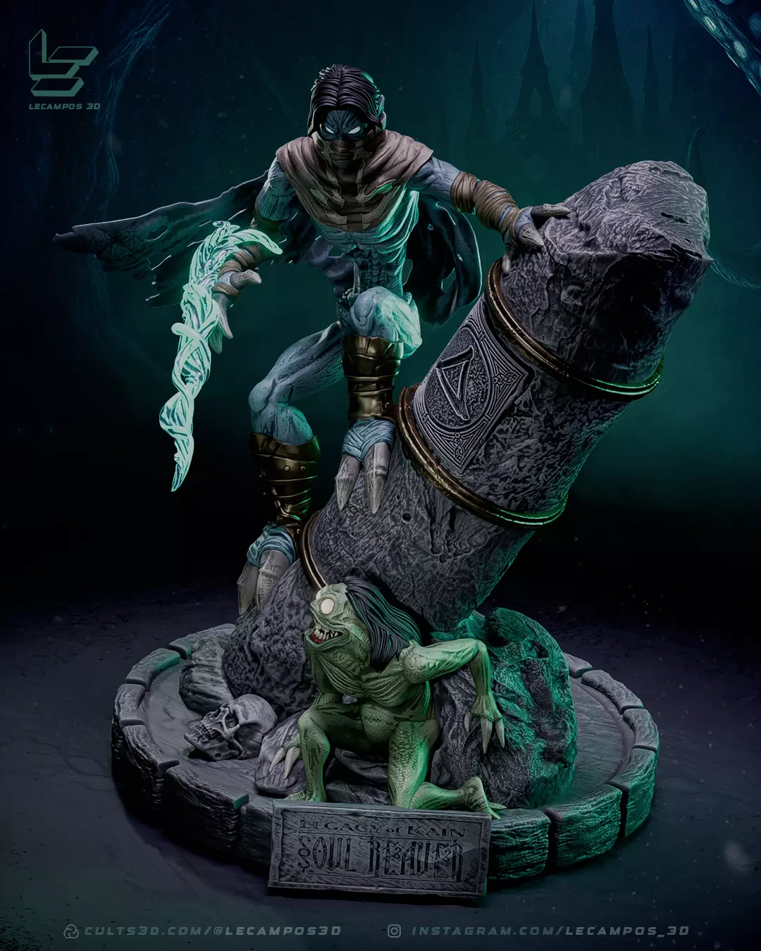 RAZIEL SOUL REAVER - LEGACY OF KAIN 3D print model_13